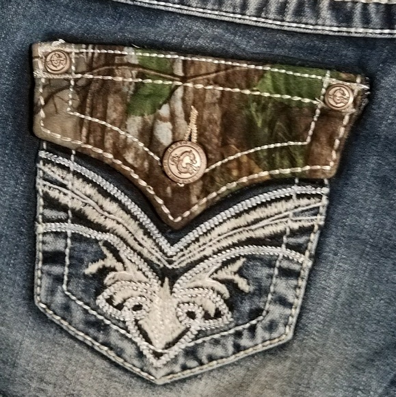 NWT Grace in La Jean Camo Shorts - Picture 4 of 6